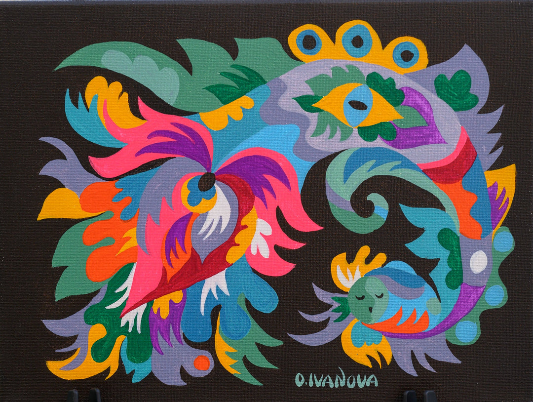 Ukrainian Folk Art Style