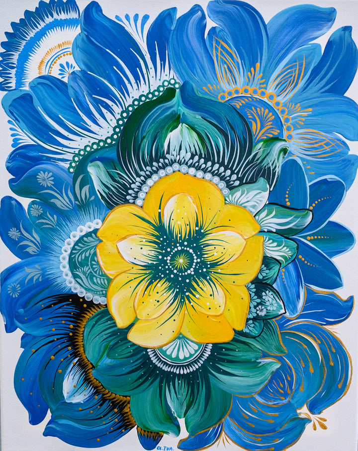 Blue and Gold Symphony