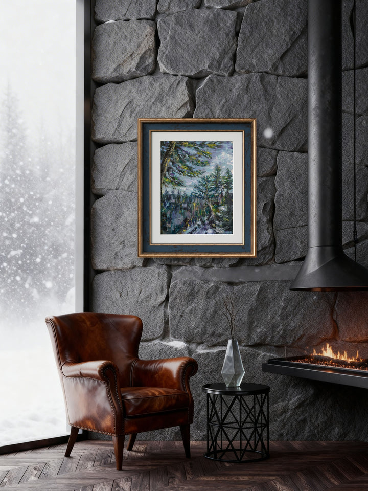 Frost-Tripped Pines