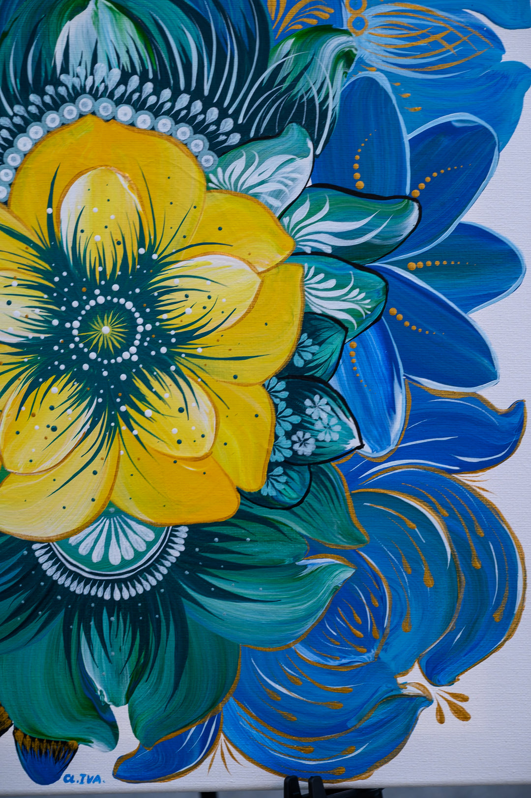 Blue and Gold Symphony