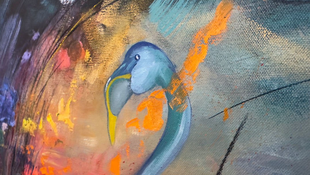 The Blue Flamingo