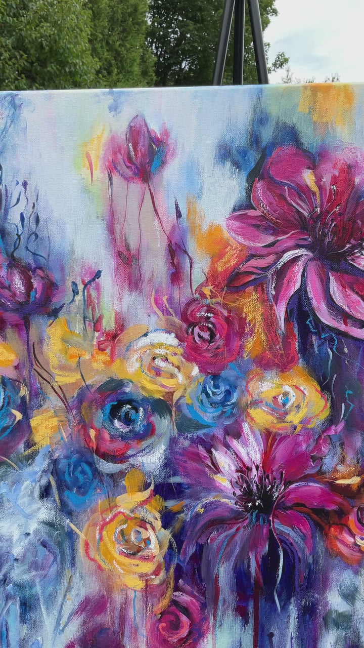 Yellow-pink flowers